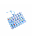 Happy 24/7 Stress-Relief 26-Key Keyboard Clip - Blue